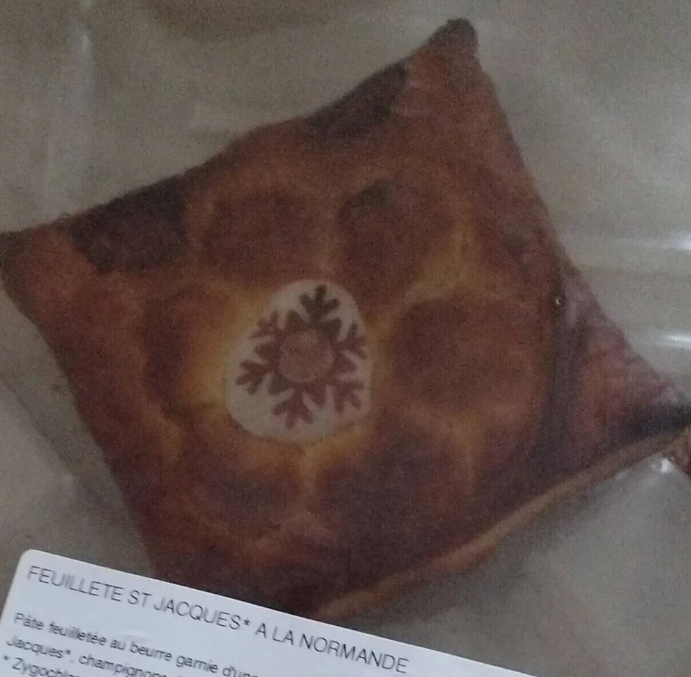 Feuilleté de Saint-Jacques à la Normande