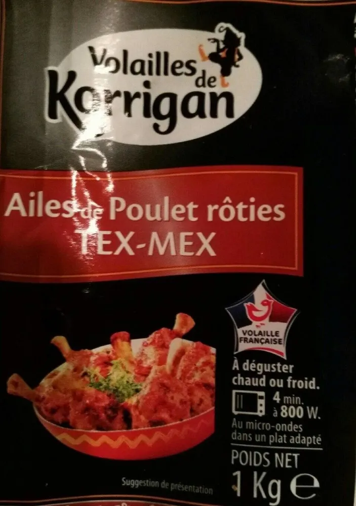 Ailes de poulet tex mex