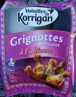 Grignottes de poulet à l'indienne