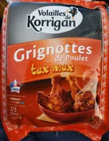 Grignottes de Poulet Tex mex