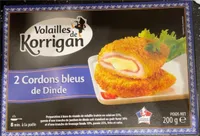 Cordons bleus de dinde