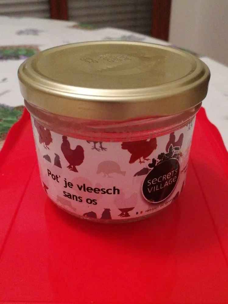 Pot' je vleesch sans os