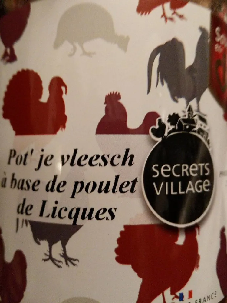 Pot'je vleesch poulet de Licques