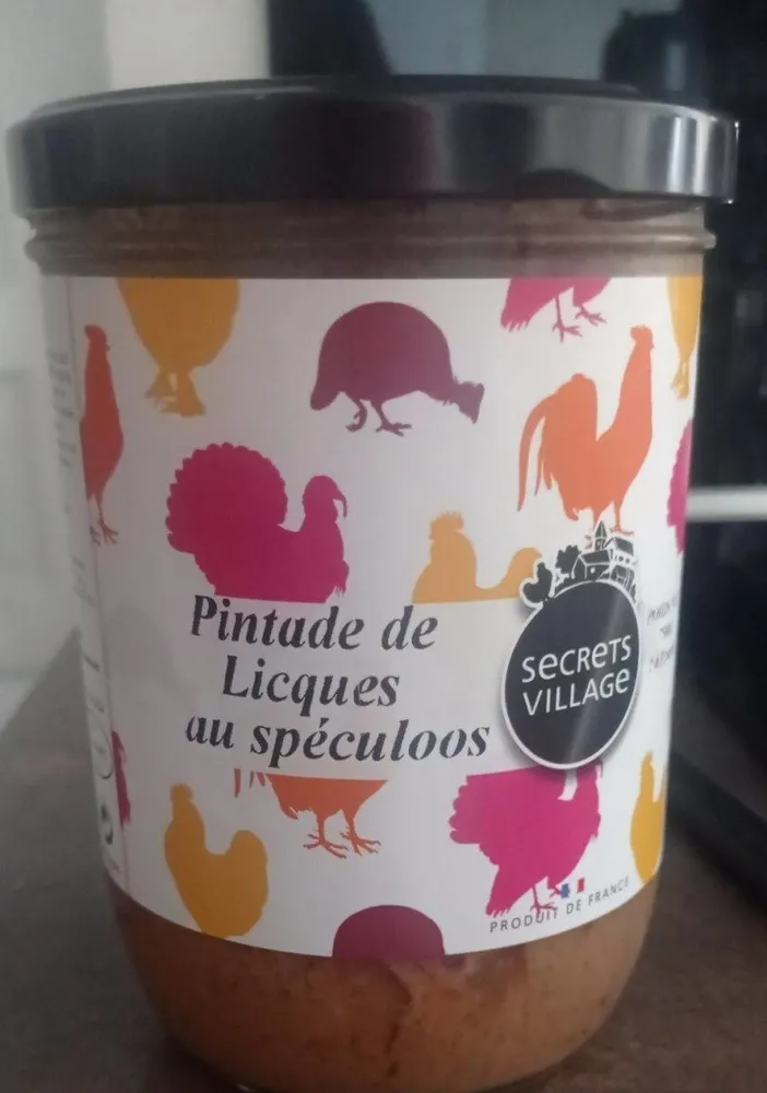 Pintade de licques au spéculoos