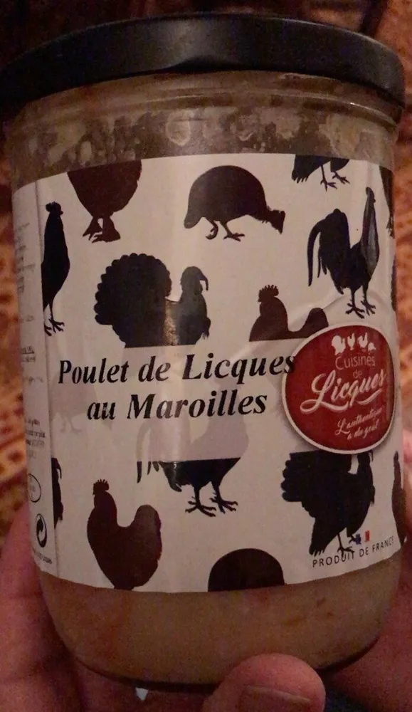 Poulet de licques au maroilles