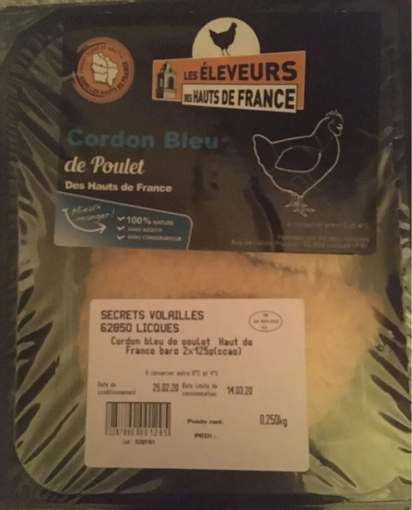 Cordon bleu de Poulet