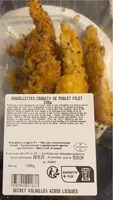Aiguillettes crousty de poulet filet