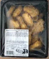 Nuggets de poulet des hauts de France