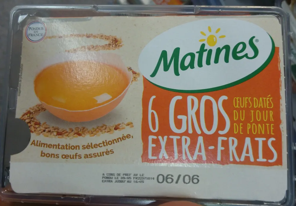 6 Gros extra-frais