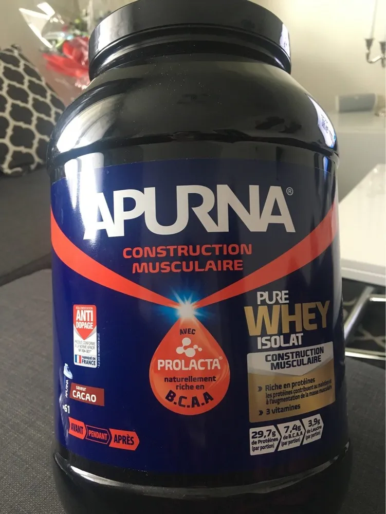 Pure Whey Isolat saveur Cacao