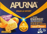 Barres ultra fondante saveur abricot amande