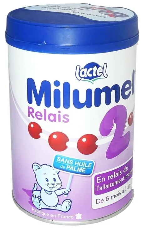 900G Lait Relais 2eme Age Milumel