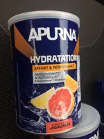 Apurna Hydratation Effort & Performance Arome Naturel Agrumes