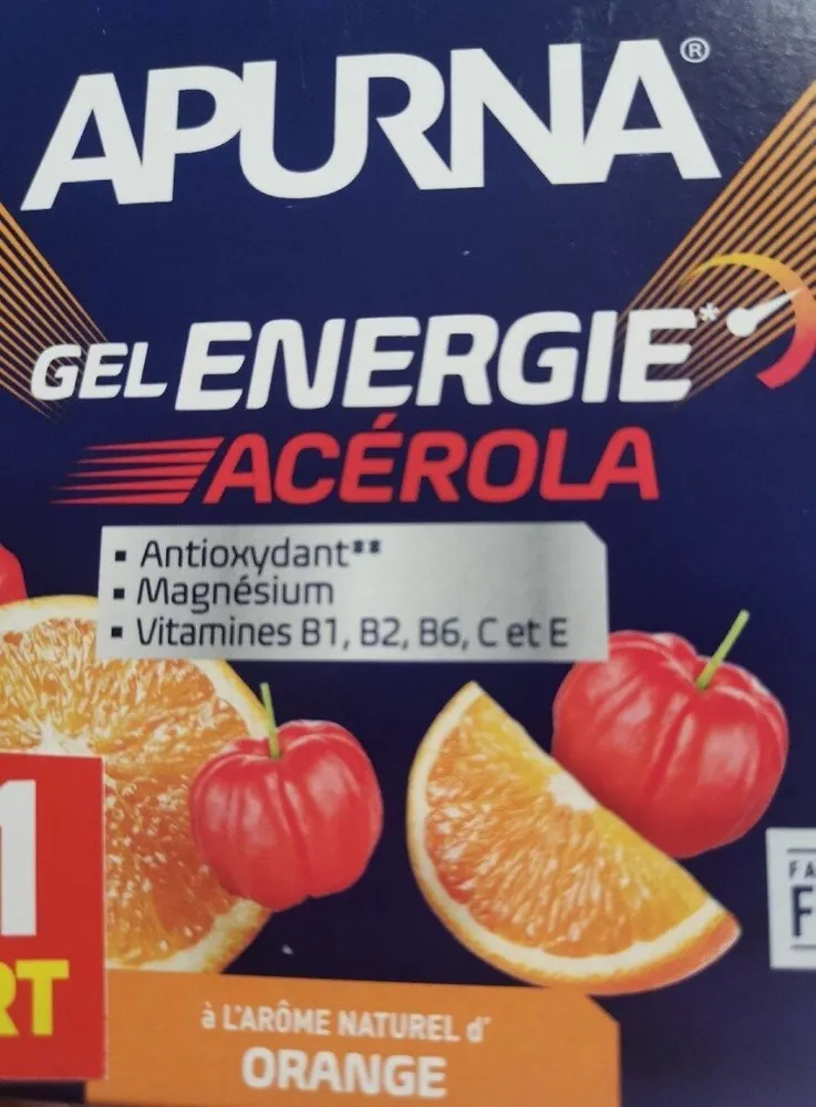 Gel énergétique ACEROLA