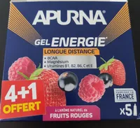 Gel Energie Longue Distance fruits rouges