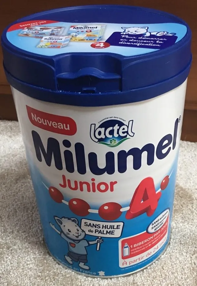 Milumel - Junior sans huile de palme