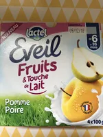Éveil Fruits & Touche de Lait Pomme Poire
