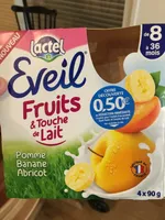 Lactel eveil fruit et touche delait