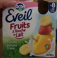 Eveil pomme banane fraise