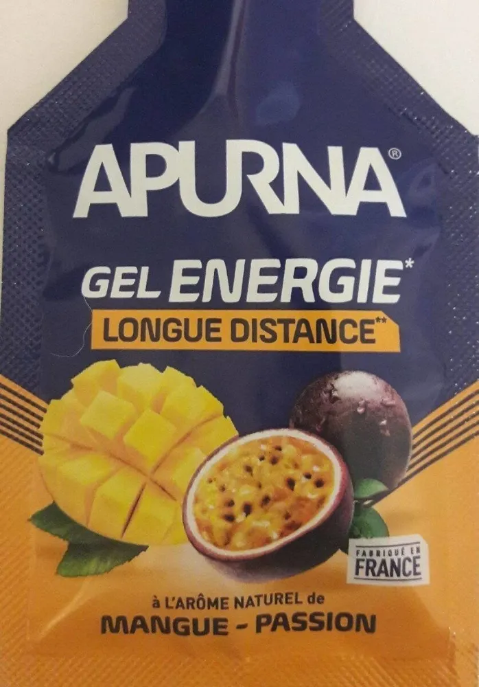 Gel énergie arôme mangue - passion