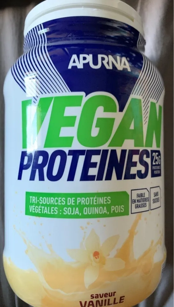Vegan proteines vanille