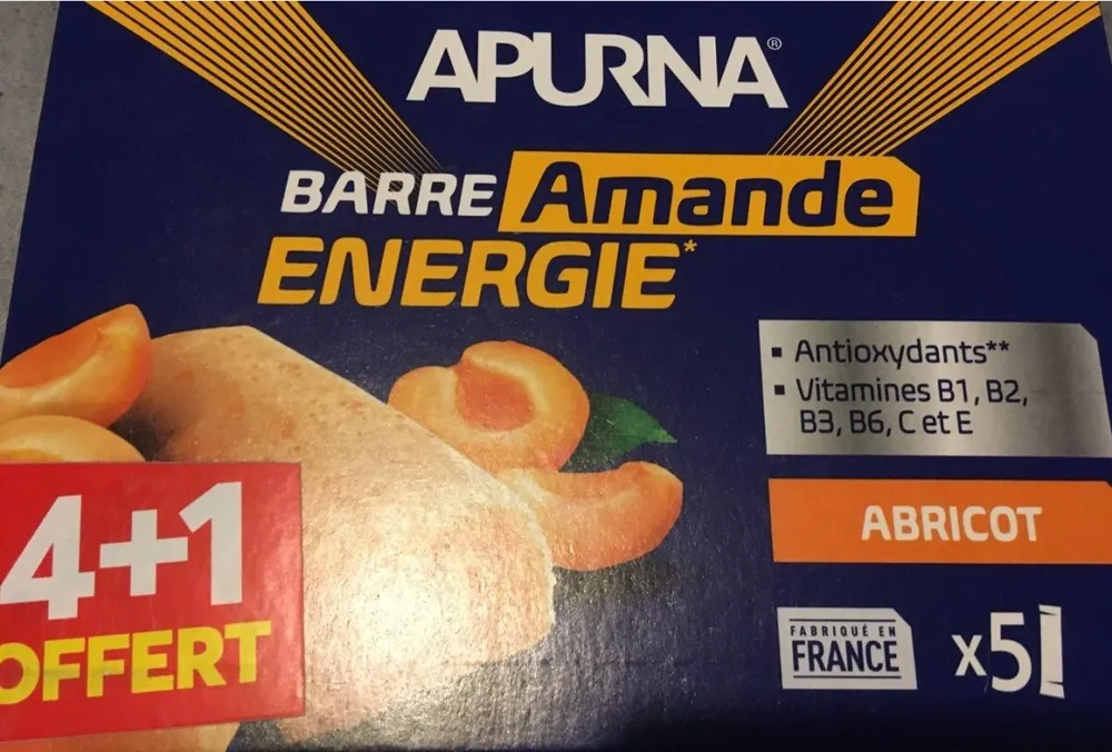 Barre amande ENERGIE