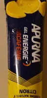 Gel énergie caféine citron