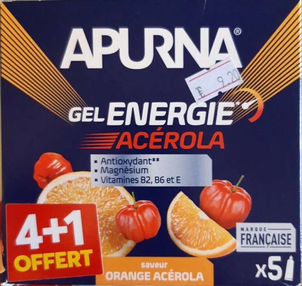 Gel Energie Acérola