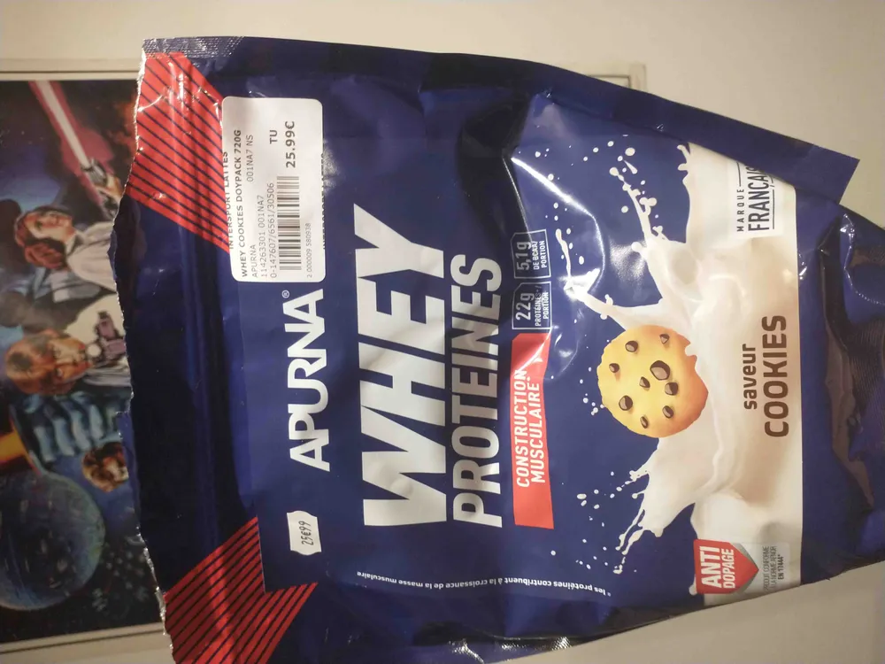Whey cookie