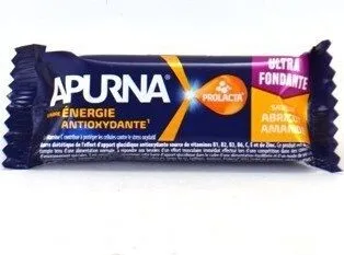 Barre Energie Antioxydante 25G. Parfum Abricot / Amande.
