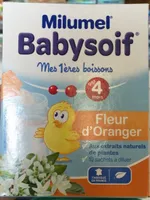 Babysoif Mes 1ères boissons Fleur d'Oranger