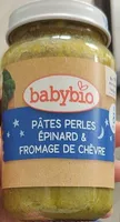 Pâtes perles épinards et fromage de chèvre