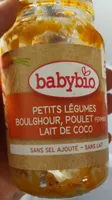 Petits légumes boulghour, poulet , lait de coco