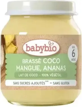Brassé coco mangue ananas