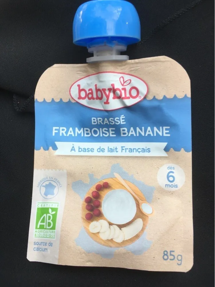 Brasse framboise banane