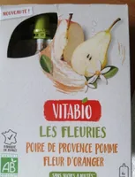 Compote poire de Provence pomme et fleur d'oranger