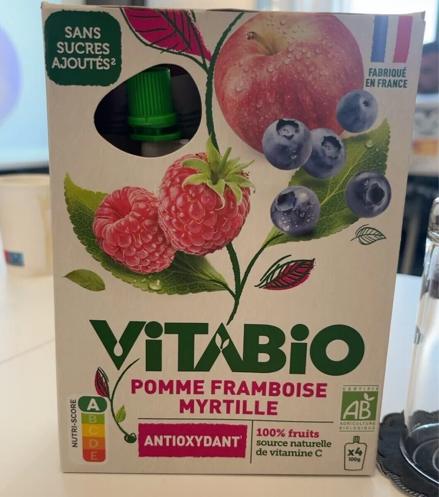 POMME FRAMBOISE MYRTILLE