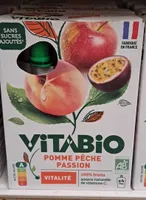 Compote à boire pomme mangue citron vert