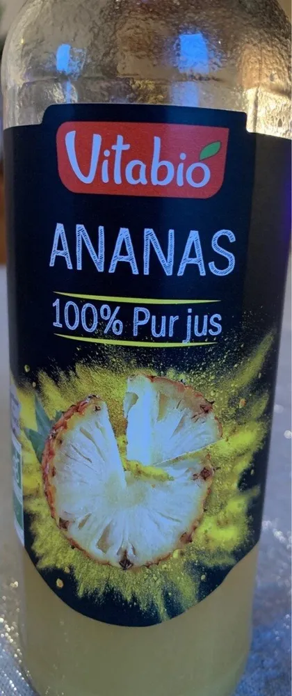 Pur jus d'ananas bio
