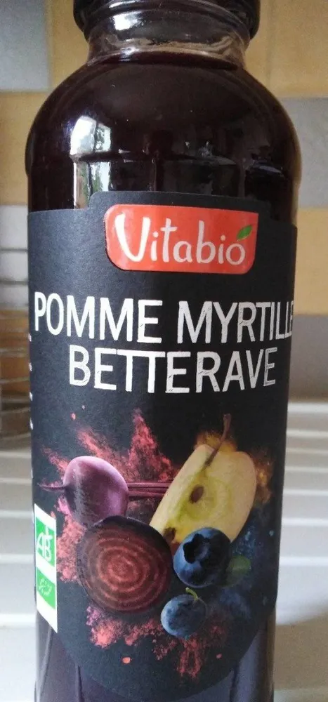 Pomme myrtille betterave