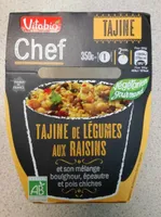 Tajine de légumes au raisins
