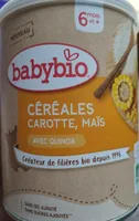 Céréales carotte maïs avec quinoa