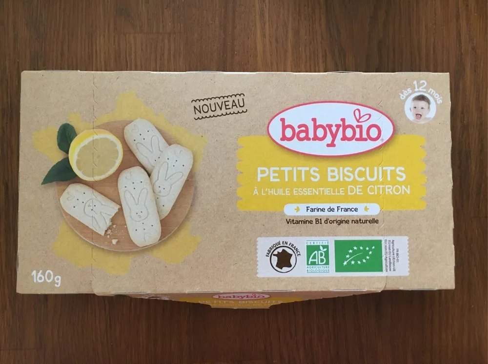 Petits biscuits a lhuile essentielle de citron