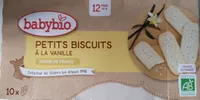 Petits biscuits à la Vanille