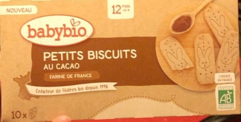 Petits biscuits au cacao