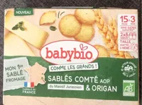 Sablés comté AOP & origan
