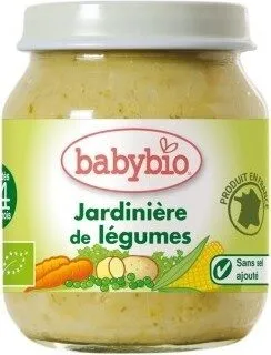 130G Petit Pot Bebe Jardiniere De Legumes