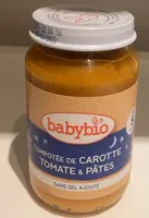 Compotée de carotte des Landes, tomate & pâtes