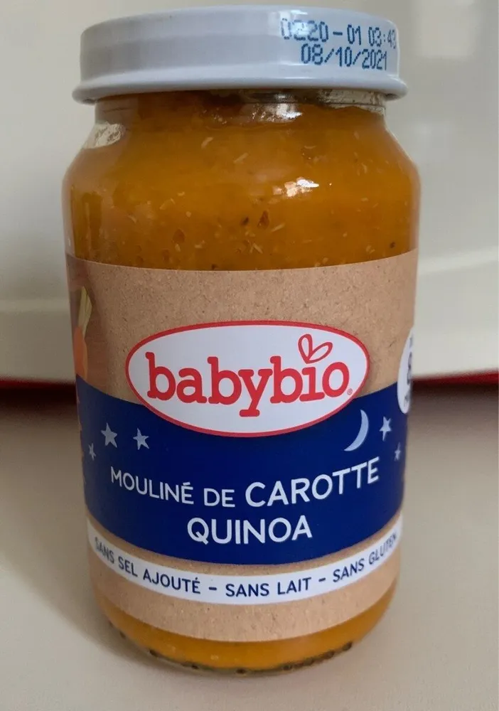 Mouliné de carotte Quinoa