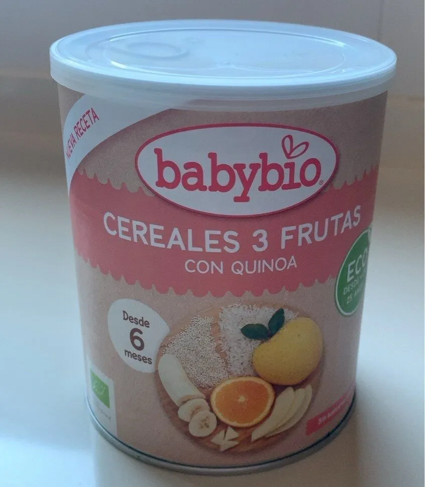 Cereales 3 frutas con quinoa